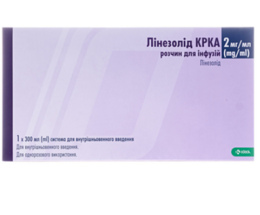 Лінезолід розчин для інфузій 2мг/мл по 300мл