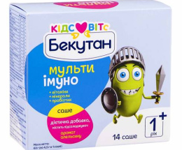 Бекутан Кідс Вітс Мультиімуно саше №14