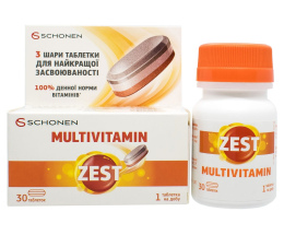 Зест Мультивітамін таблетки №30