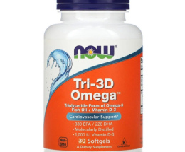 NOW TRI-3D Омега капсули №30