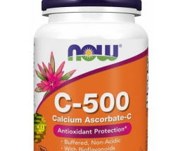 NOW Вітамін С-500 Аскорбат кальцію-С капс №30