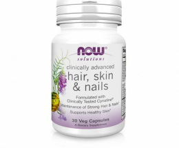 NOW clinical hair, skin&nails краса і зд капсули №30
