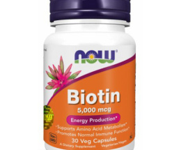 NOW БІОТИН капсули 5000мкг №30