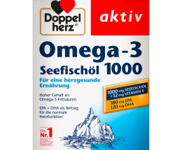 Доппельгерц Актив Омега-3 капсули 1000мг №80