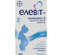 Елевіт - Комплекс 2 капсули №30