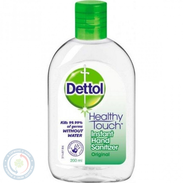Засіб дезінф.для рук Dettol Origina фл. 200мл