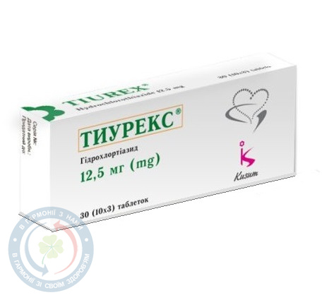Тиурекс таблетки 12,5мг №30