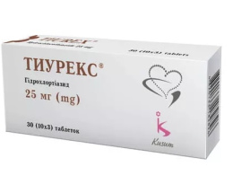 Тиурекс таблетки 25мг №30