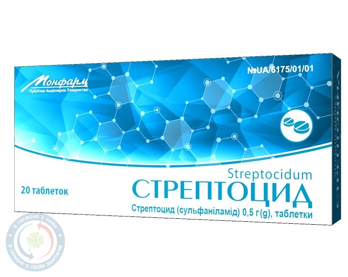 Стрептоцид Монфарм