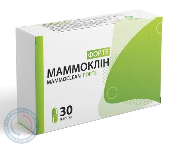 Маммоклін форте капсули №30