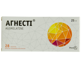 Агнесті таблетки вкриті оболонкою 25мг №28