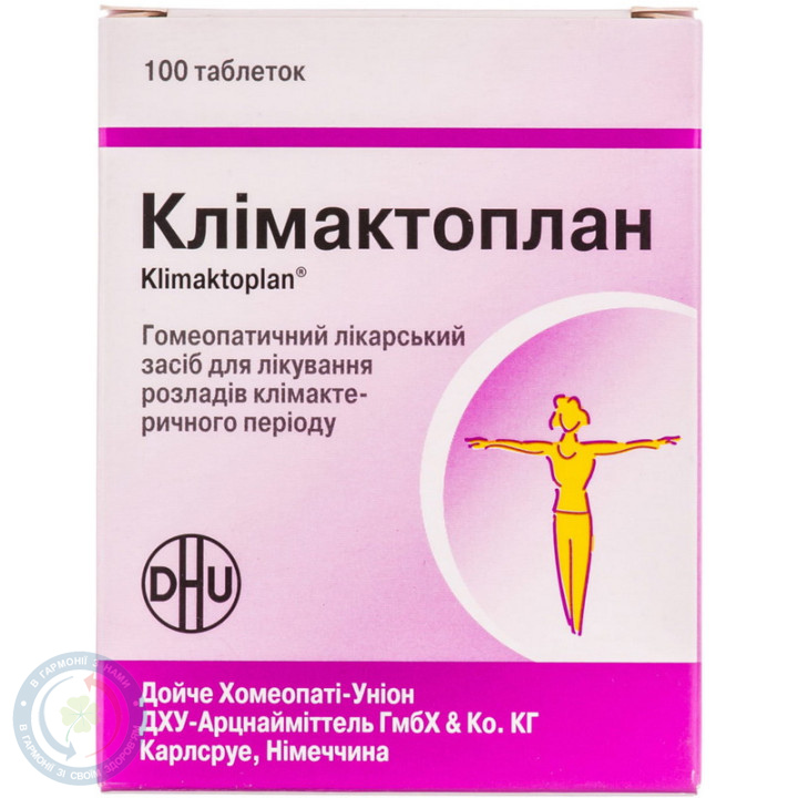 Клімактоплан Н таблетки №60