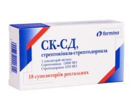 СК-СД супозиторій ректальний 15000 МО/1250 МО №18