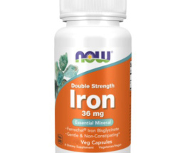 NOW Залізо капсули 36мг №30