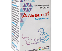 Альбензі сусп.ор. 200мг/5мл фл. 10мл