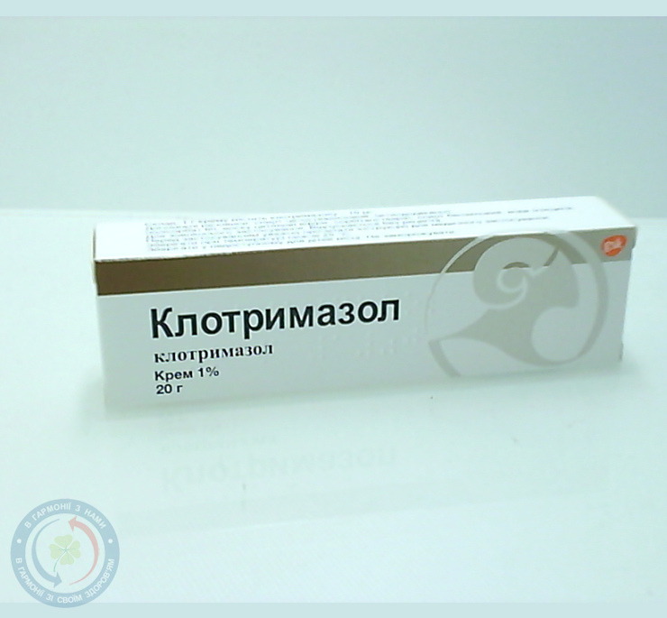 Клотримазол крем 1% 20г