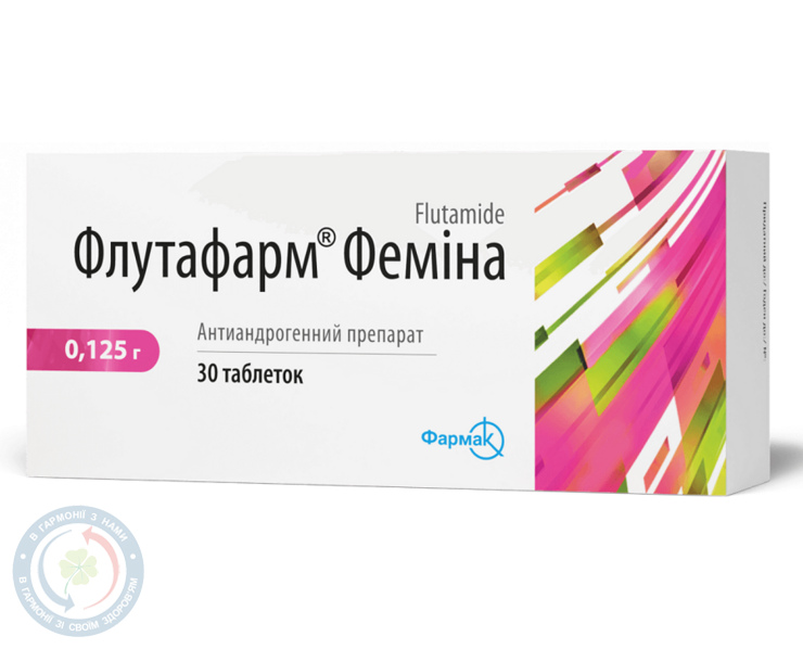 Флутафарм Феміна таблетки 0,125г №30