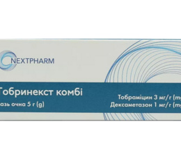 Тобринекст Комбі мазь очна 5г