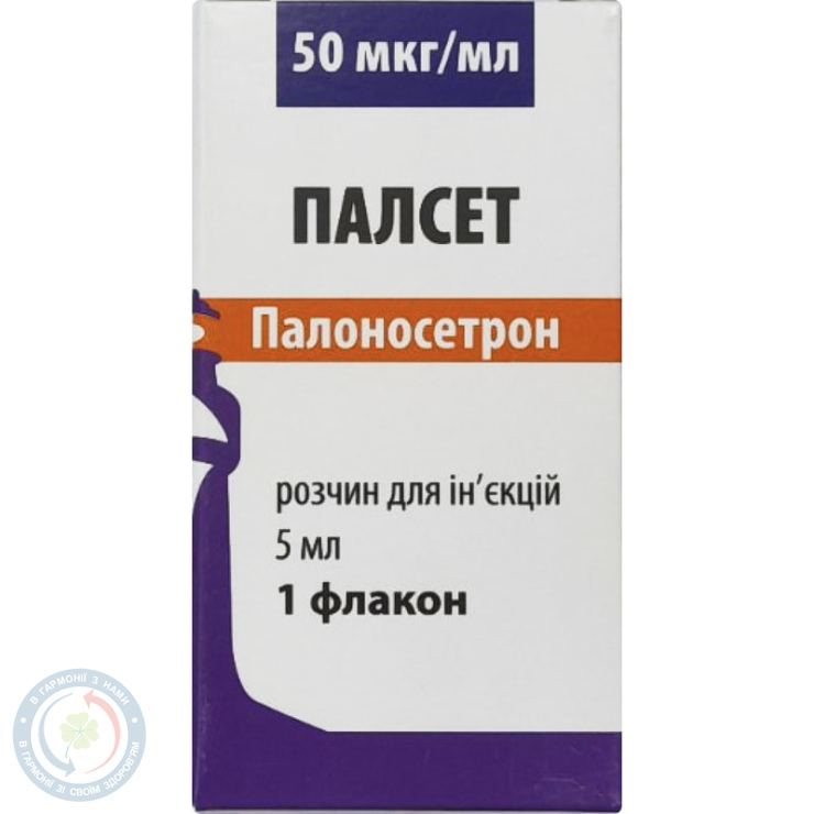Палсет розчин для інєкцій50 мкг/мл 5 мл фл №1