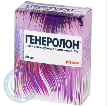 Генеролон розч. нашкір. 2% 60,0