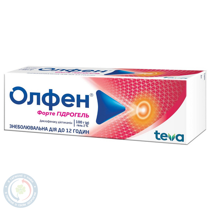 Олфен Форте Гідрогель гель 2 % 100,0
