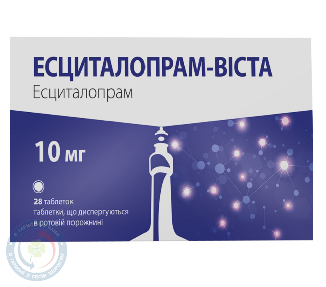Есциталопрам-Віста Дженефарм СА, Греція