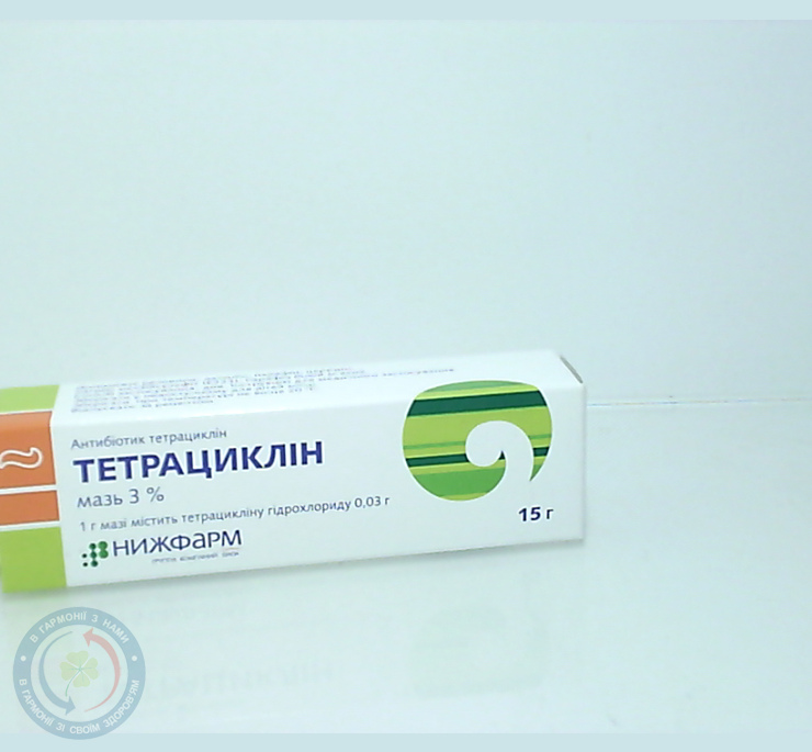 Тетрациклінова мазь 3% 15,0