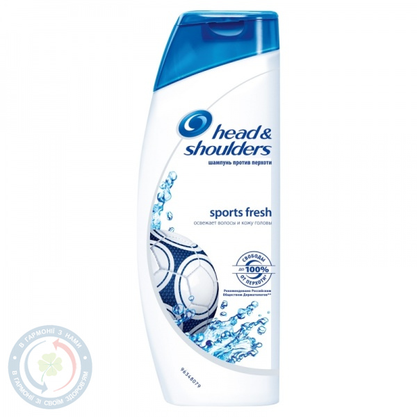 H&S Шампунь Sports Fresh проти лупи 200мл