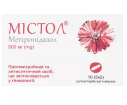 Містол супозиторійваг. 500мг №10