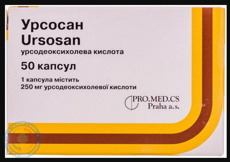 Урсосан капсули 250мг №50