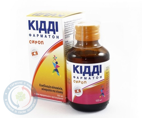 Кідді Фарматон сироп 100,0