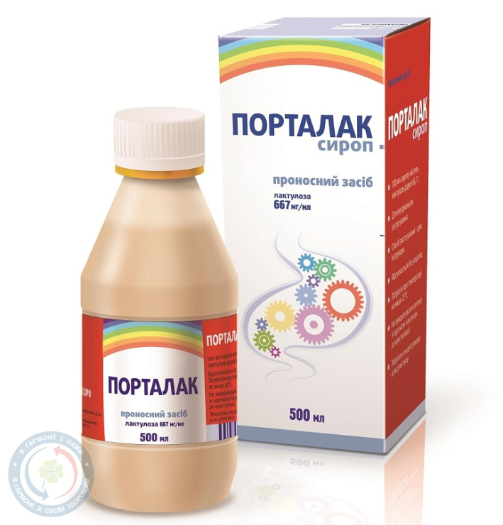 Порталак сироп 667 мг/мл 500,0