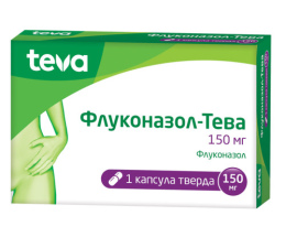 Флуконазол-Тева капсули 150мг №1