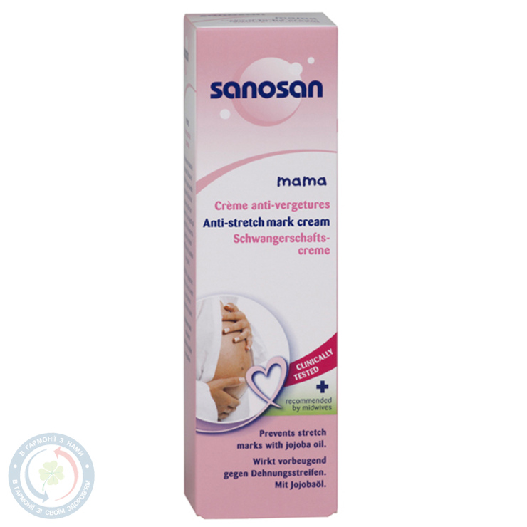 213 Sanosan Mama олія в/розтяжок д/вагітних 100мл
