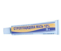 Стрептоцид мазь 10% 25,0 туб.