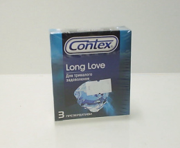 Презерв. Contex Long Love з анест. №3