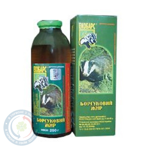 Борсуковий жир 250,0