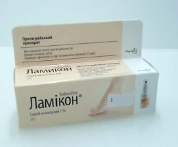 Ламікон спрей нашкірний 1% 25г