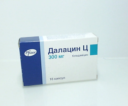 Далацин Ц капсули 300мг №16