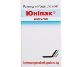 Юніпак розчин для інєкцій 350мг/мл 100мл