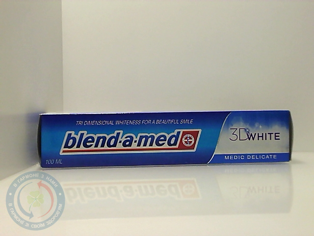 Зубна паста Blend-a-Med 3D White medic medic 100мл