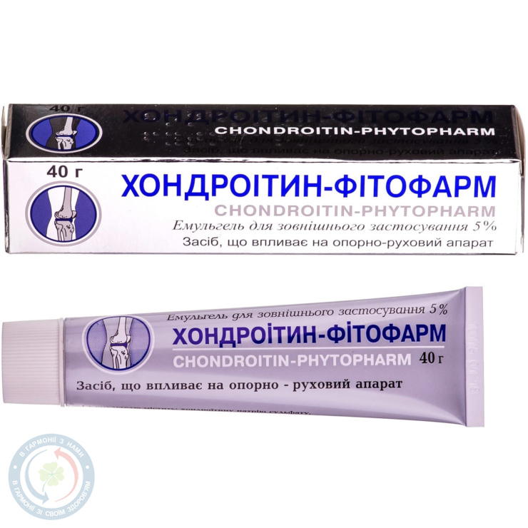 Хондроітин-Фітофарм емульгель 5% 40,0