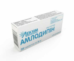 Амлодипін-Технолог таблетки 5мг №30