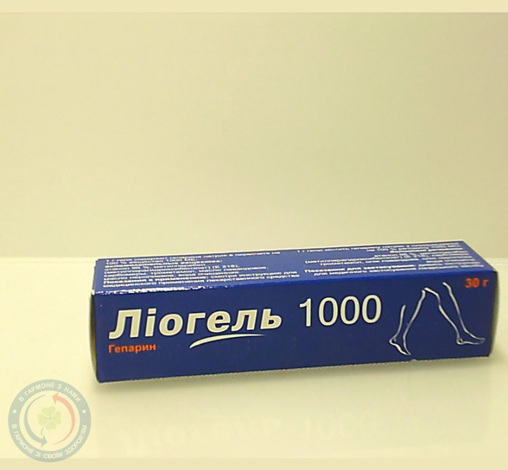Ліогель 1000 гель 30,0