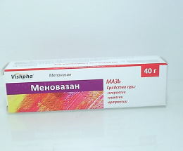 Меновазан мазь 40г