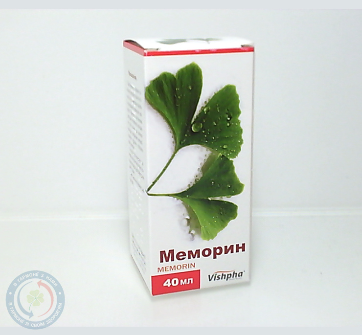 Меморин розчин оральний 40мг/мл 40г