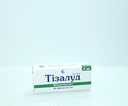 Тізалуд таблетки 2мг №30