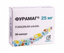 Фурамаг капсули 0,25 №30
