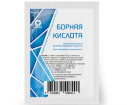 Борна кислота пор. 30г