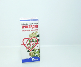 Трикардин 25мл інд.уп.